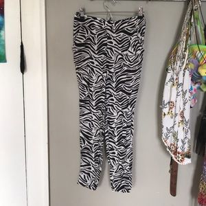 Zebra joggers
